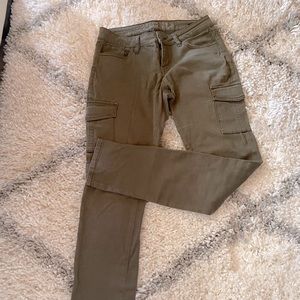 Wax Jean Skinny Cargo pant